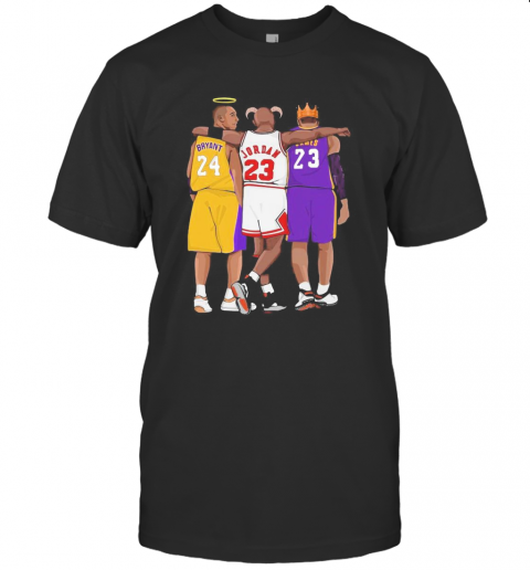 The Three Jordan James Bryant Eras Of Greatness 2020 T-Shirt