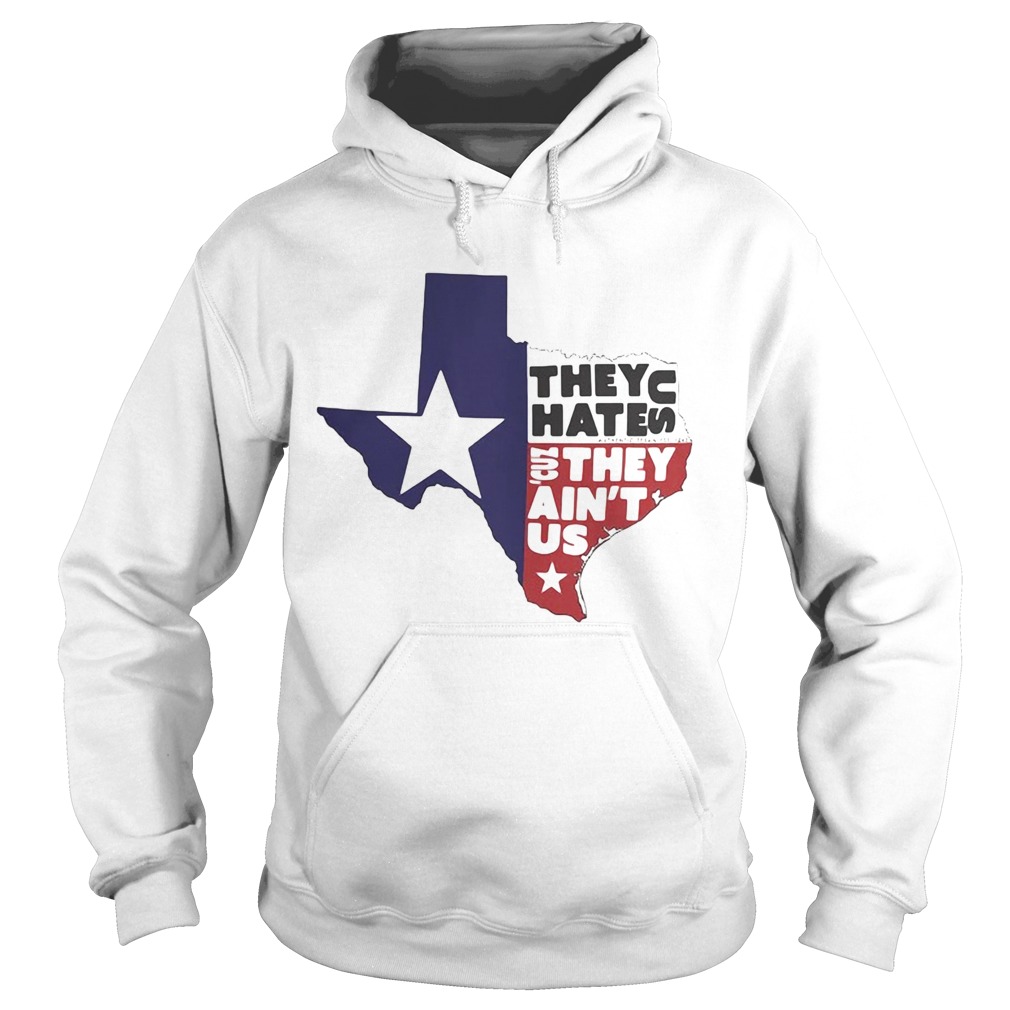 They Hate Us They Aint Us Map Hoodie