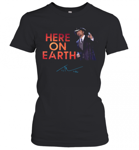 Tim Mcgraw Here On Earth Tour 2020 T-Shirt Classic Women's T-shirt