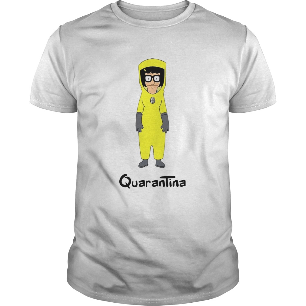 Tina Bobs Burgers Medical Protective Clothing Quarantina shirt