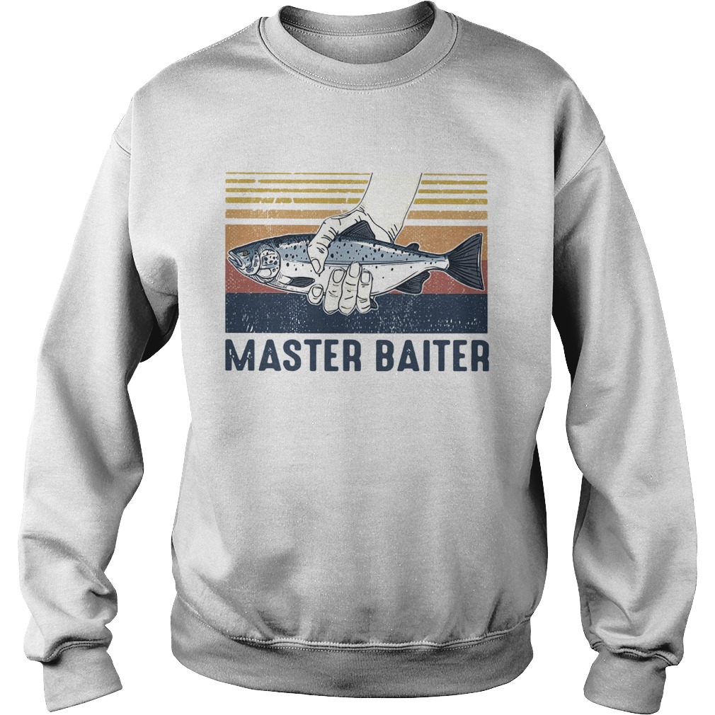 Vintage Master Baiter Fish Sweatshirt