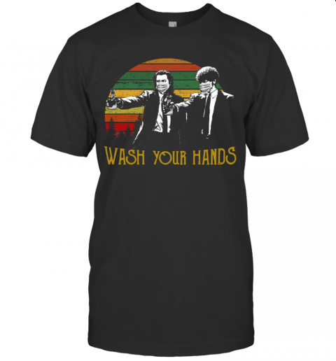 Vintage Pulp Fiction Wash Your Hands T-Shirt
