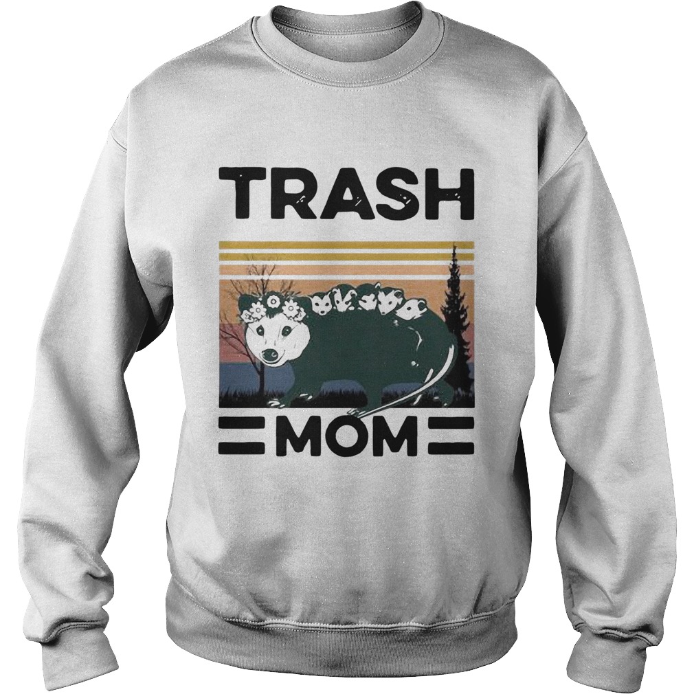 Vintage Rat Trash Mom Sweatshirt