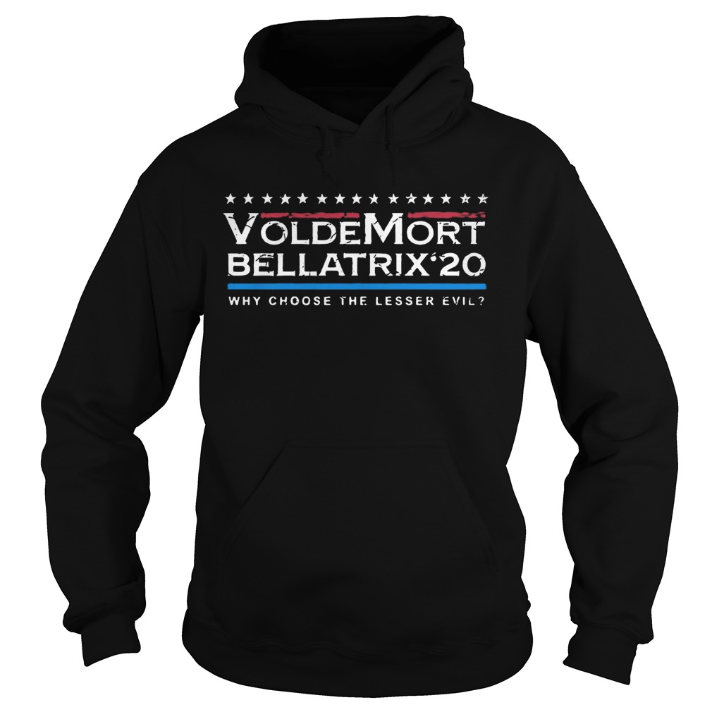 Voldemort Bellatrix 2020 Why Choose The Lesser Evil Hoodie