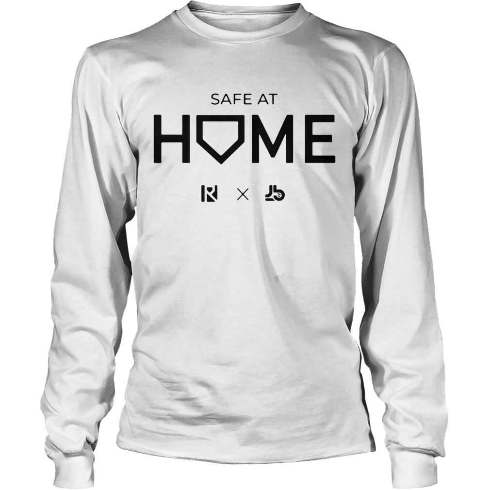 White Routine X Justbats Safe At Home Long Sleeve
