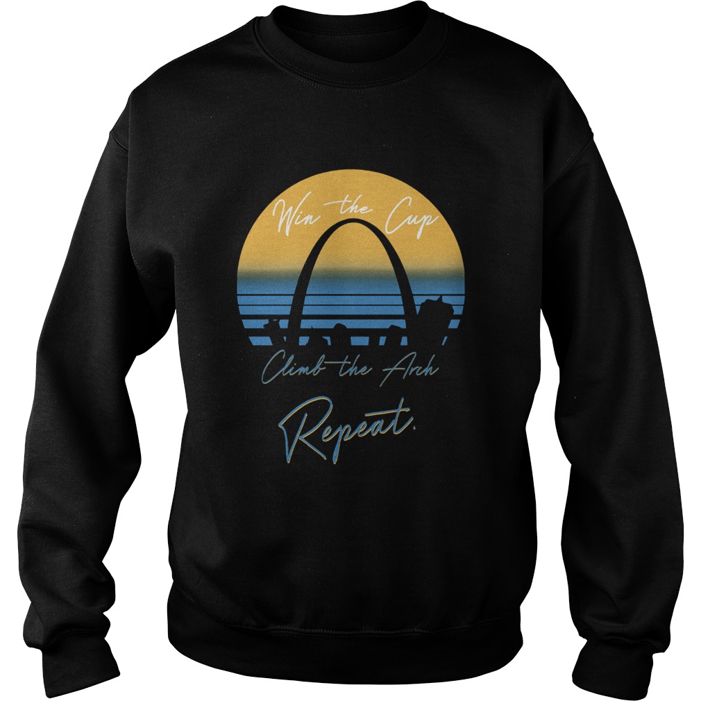 Win The Cup Climb The Arch Repeat Sweatshirt