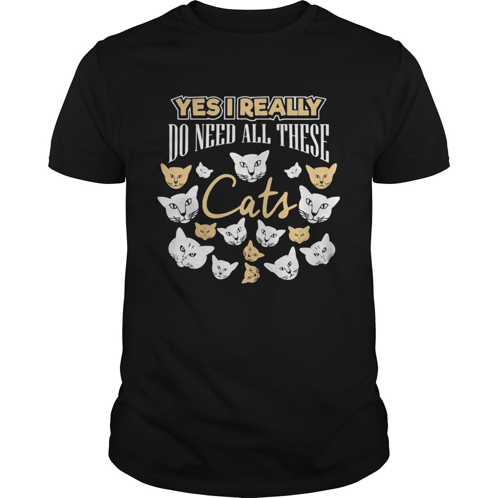 Yes I really do need all these Cats shirt