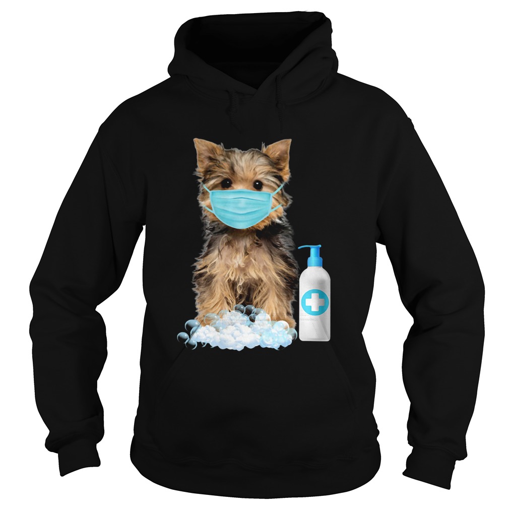 Yorkshire Terrier Lover Face Mask Hoodie