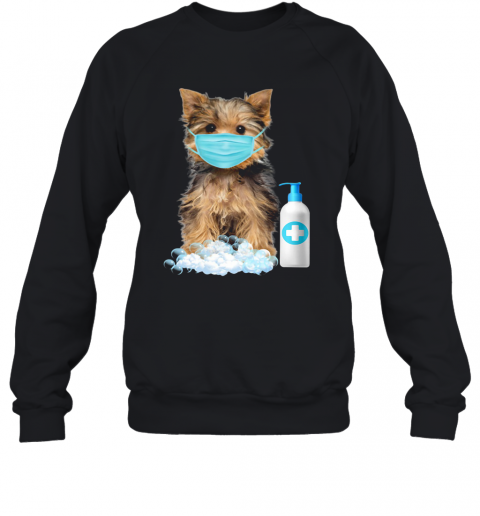 Yorkshire Terrier Lover Face Mask T-Shirt Unisex Sweatshirt