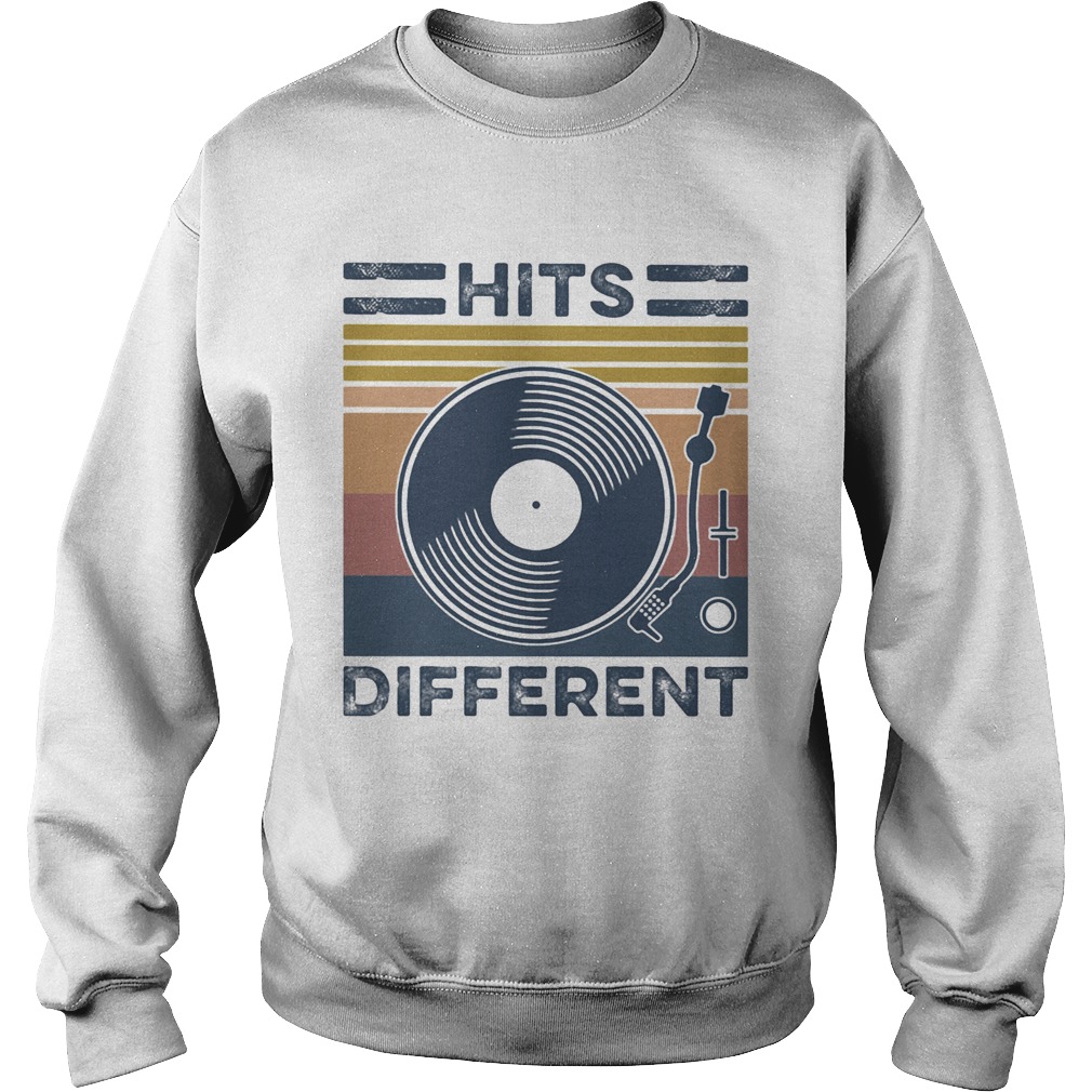 Analog Sound hits different vintage Sweatshirt