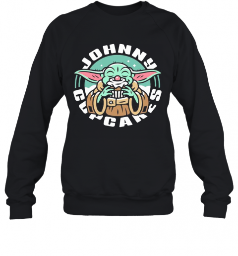 Baby Yoda Eat Johnny Cupcakes T-Shirt Unisex Sweatshirt