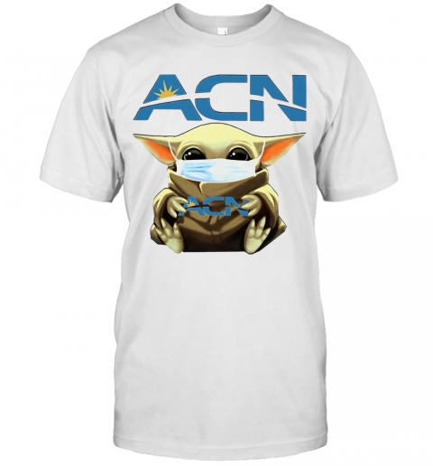 Baby Yoda Hug ACN Mask T-Shirt