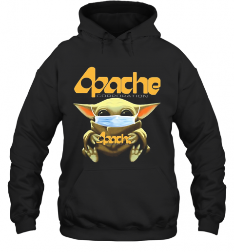 Baby Yoda Hug Apache Corporation Mask T-Shirt Unisex Hoodie