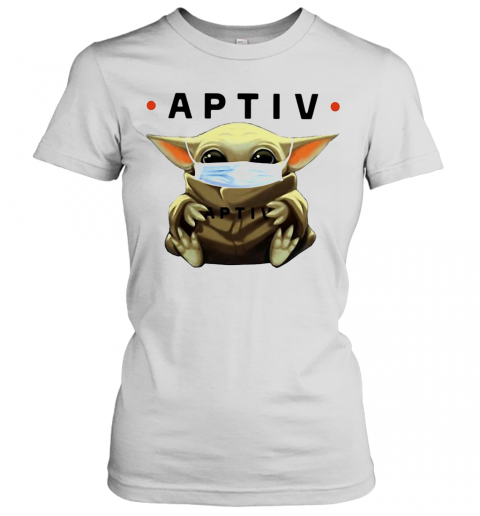 Baby Yoda Hug Aptiv Mask T-Shirt Classic Women's T-shirt