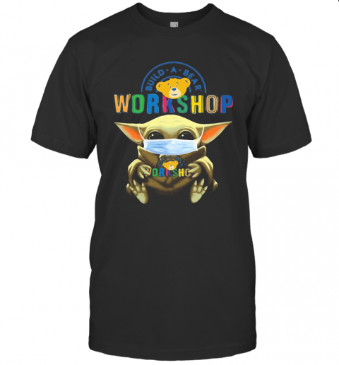 Baby Yoda Hug Build A Bear Workshop Mask T-Shirt