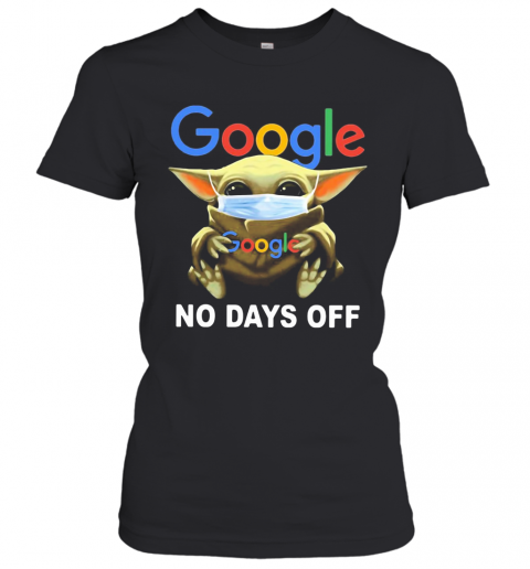Baby Yoda Hug Google Mask T-Shirt Classic Women's T-shirt