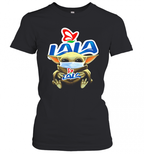 Baby Yoda Hug Lala Mask T-Shirt Classic Women's T-shirt