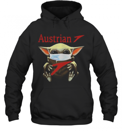 Baby Yoda Mask Hugging Austrian T-Shirt Unisex Hoodie