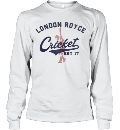 Baseball London Royce Cricket Est. 17 T-Shirt Long Sleeved T-shirt 