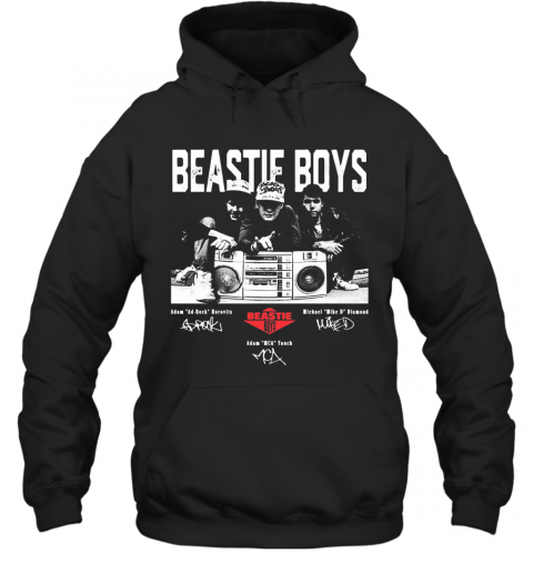 Beastie Boys Adam Ad Rock Borovets Michael Mike D Diamond Adam Mca Vanch Signatures T-Shirt Unisex Hoodie