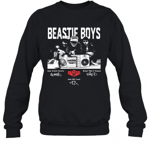 Beastie Boys Adam Ad Rock Borovets Michael Mike D Diamond Adam Mca Vanch Signatures T-Shirt Unisex Sweatshirt