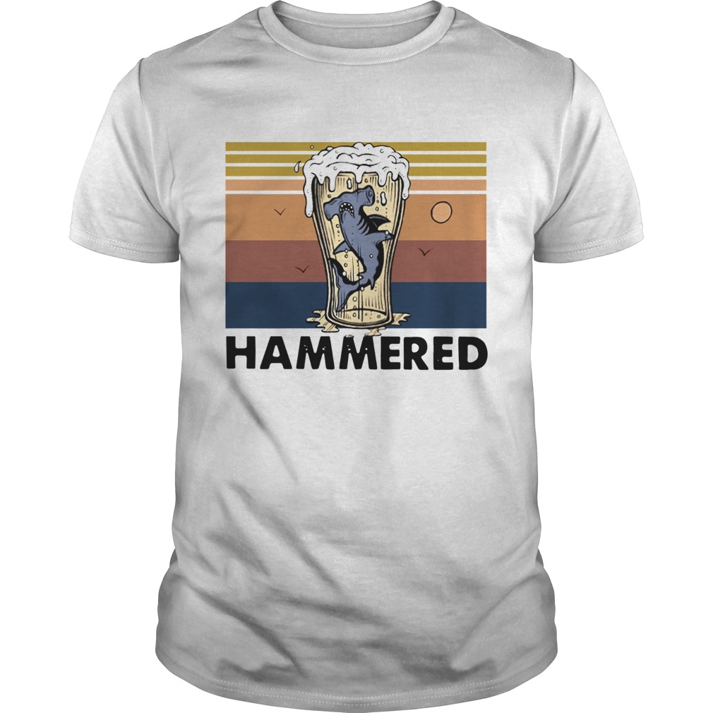 Beer And Hammerhead Sharks Vintage shirt