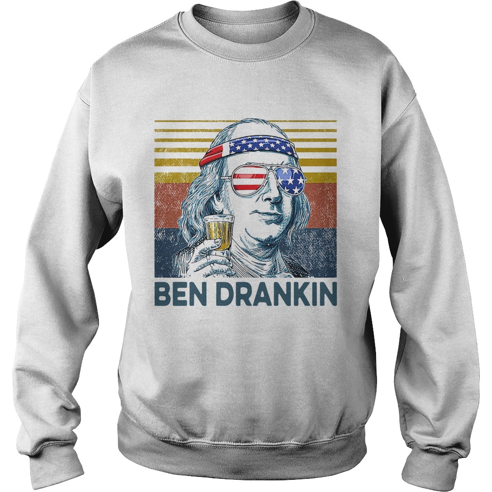 Ben Drankin beer vintage Sweatshirt