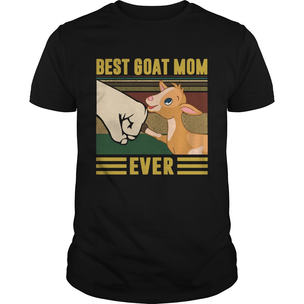 Best goat mom ever vintage shirt