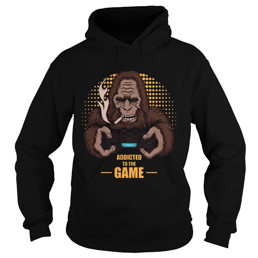 Bigfoot Addicted To The Game Hoodie