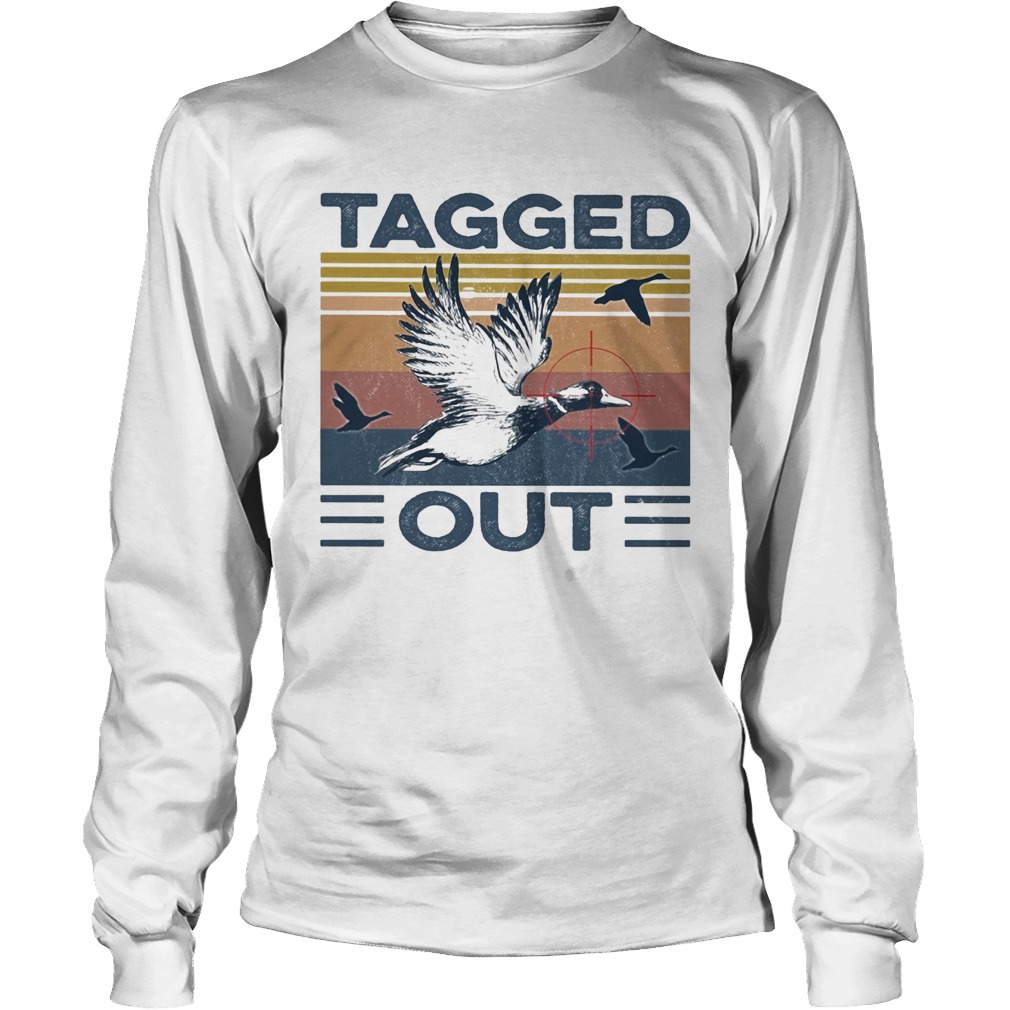 Bird tagged out vintage Long Sleeve