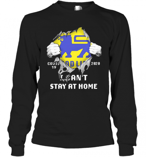 Blood Inside Me Food Lion COVID 19 2020 I Can'T Stay At Home T-Shirt Long Sleeved T-shirt 