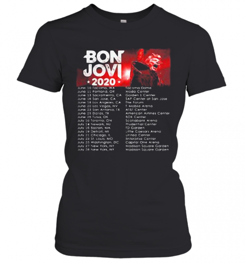 Bon Jovi Bryan Adams 2020 Star T-Shirt Classic Women's T-shirt