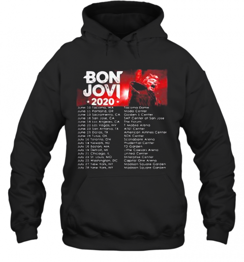 Bon Jovi Bryan Adams 2020 Star T-Shirt Unisex Hoodie