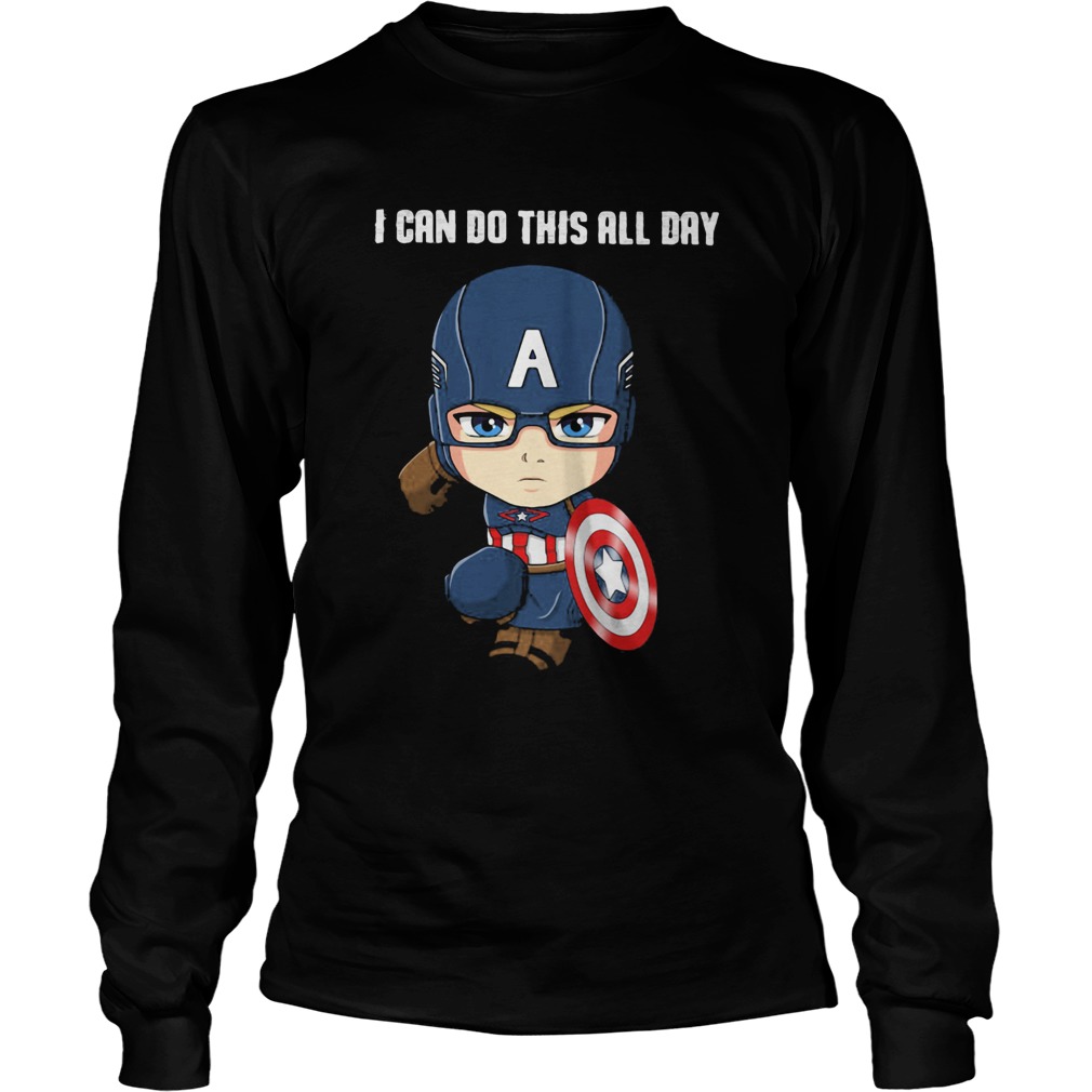 Captain Marvel I can do this all day Long Sleeve