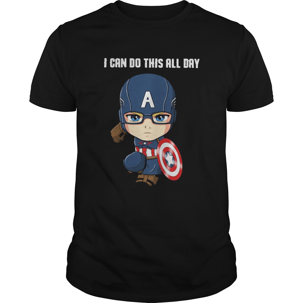 Captain Marvel I can do this all day shirt