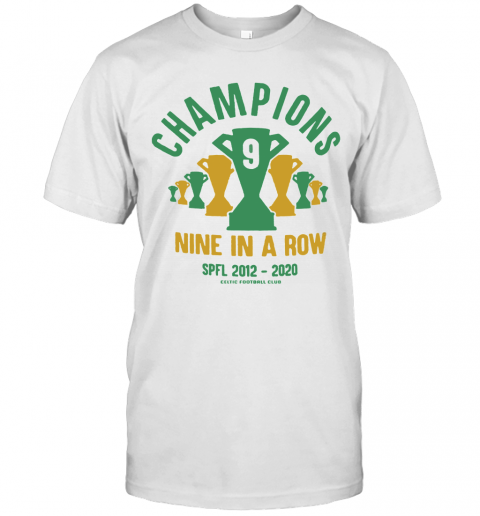 Celtic 9 In A Row T-Shirt