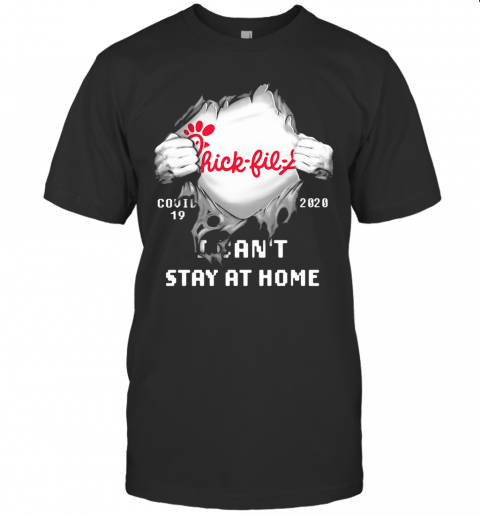 Chick Fil A Peach Bowl Covid 19 2020 I Can'T Stay At Home Hand T-Shirt