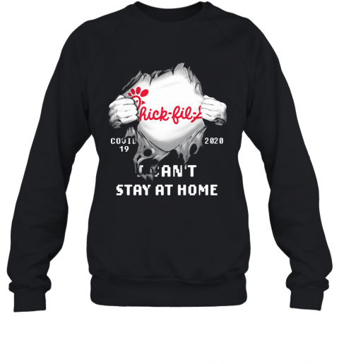 Chick Fil A Peach Bowl Covid 19 2020 I Can'T Stay At Home Hand T-Shirt Unisex Sweatshirt