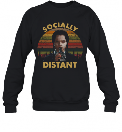 Christina Ricci Socially Distant Vintage T-Shirt Unisex Sweatshirt