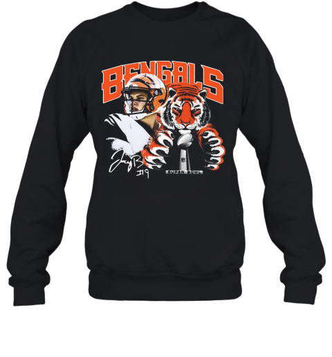 Cincinnati Bengals 9 Joe Burrow Super Bowl Champions T-Shirt Unisex Sweatshirt