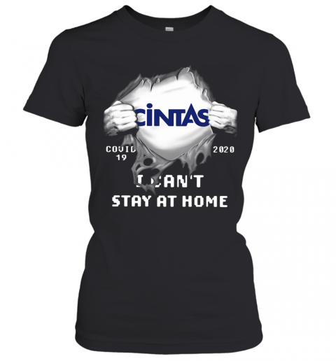 Cintas Inside Me Covid 19 2020 I Can't Stay At Home T-Shirt Classic Women's T-shirt