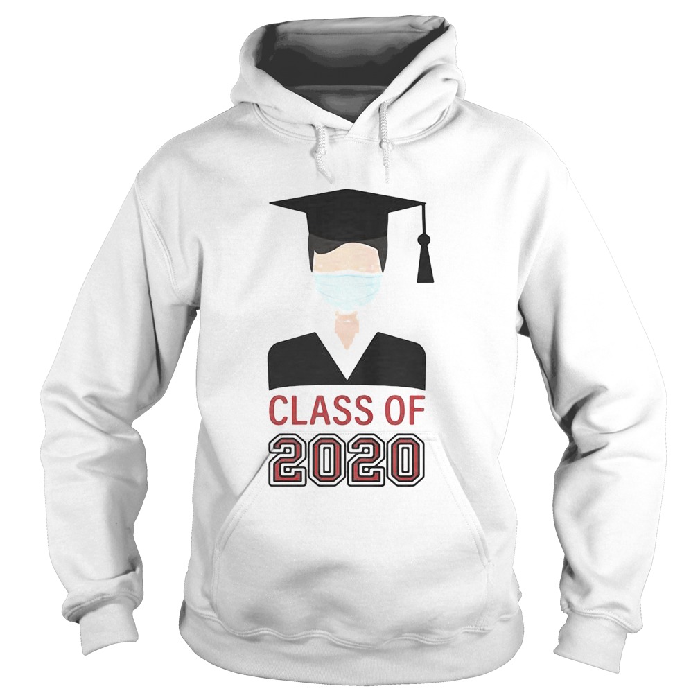 Class of 2020 mask Hoodie