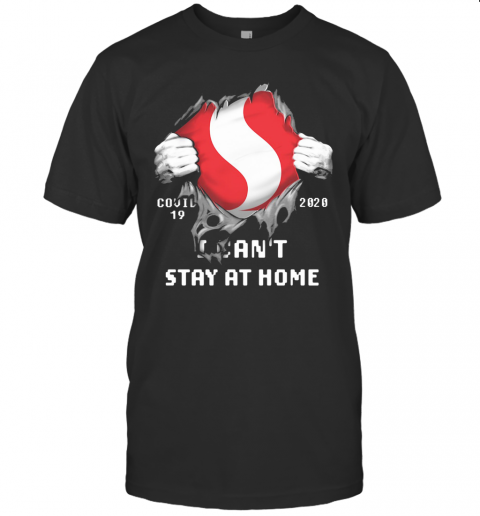 Covid 19 2020 I Can'T Stay At Home Hand T-Shirt