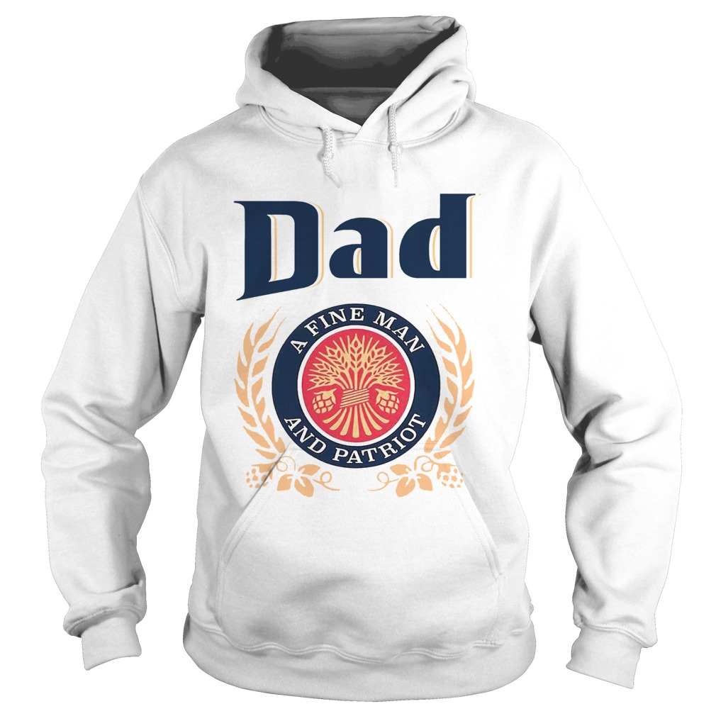 Dad A Fine Lineman And Patriot Fathers Day Hoodie