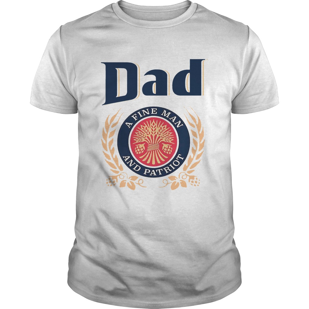 Dad A Fine Lineman And Patriot Fathers Day shirt