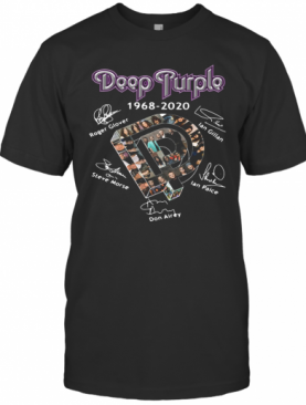 Deep Purple 1968 2020 Signatures T-Shirt