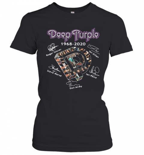 Deep Purple 1968 2020 Signatures T-Shirt Classic Women's T-shirt