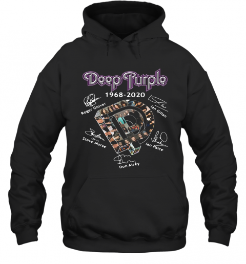 Deep Purple 1968 2020 Signatures T-Shirt Unisex Hoodie