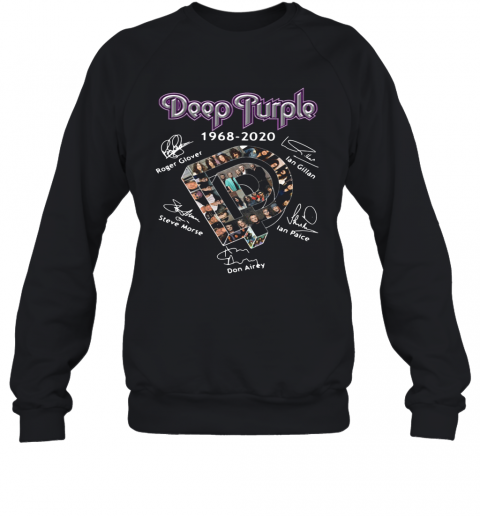 Deep Purple 1968 2020 Signatures T-Shirt Unisex Sweatshirt