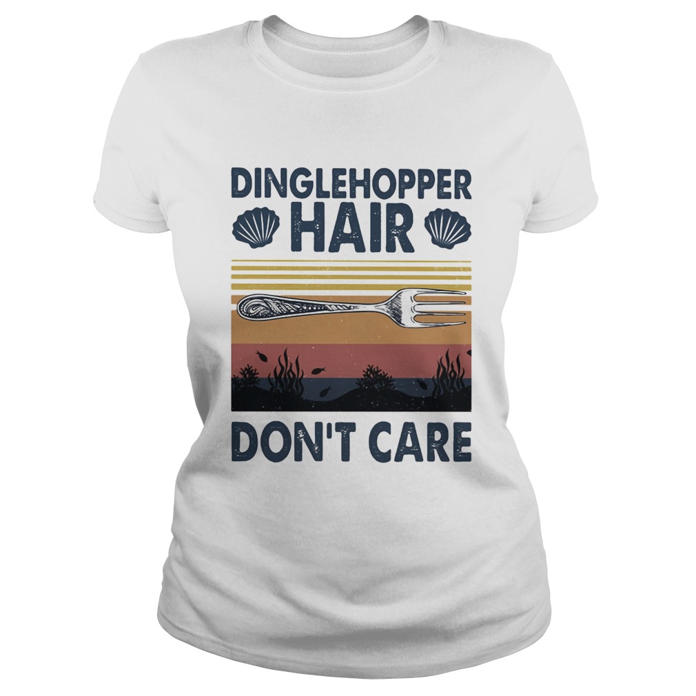 Dinglehopper hair dont care vintage Classic Ladies
